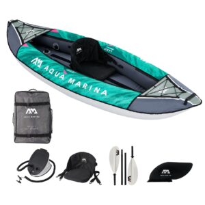 Aqua Marina Laxo LA-285 Kajak Blauw Opblaasbaar - 1 Persoons