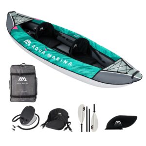 Aqua Marina Laxo LA-320 Kajak Blauw Opblaasbaar - 2 Persoons