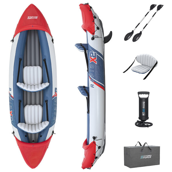 Hydro Force Lite Rapid x2 Kajak Opblaasbaar - 2 Persoons